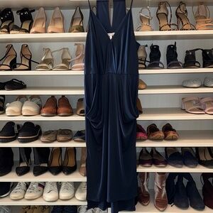 BCBGeneration, Elegant Navy Blue Dress, size Medium NEW (unworn)